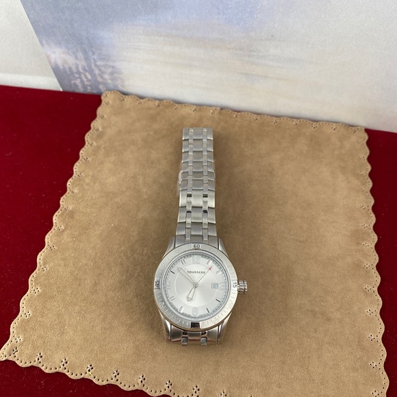 Tourneau Designed Swiss Watch Silver Tone NIBNT - Picture 12 of 16